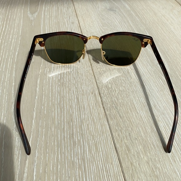 RayBan Blue tortoise clubmaster sunglasses main image 4